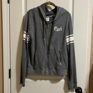 VS Pink Zipper jacket in EUC